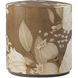 Bouquet 25 X 18 inch Toasted Cashew Side Table, Wooden