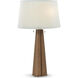 Origins 32 inch Landmark Table Lamp Portable Light, Wooden, TA Illuminations