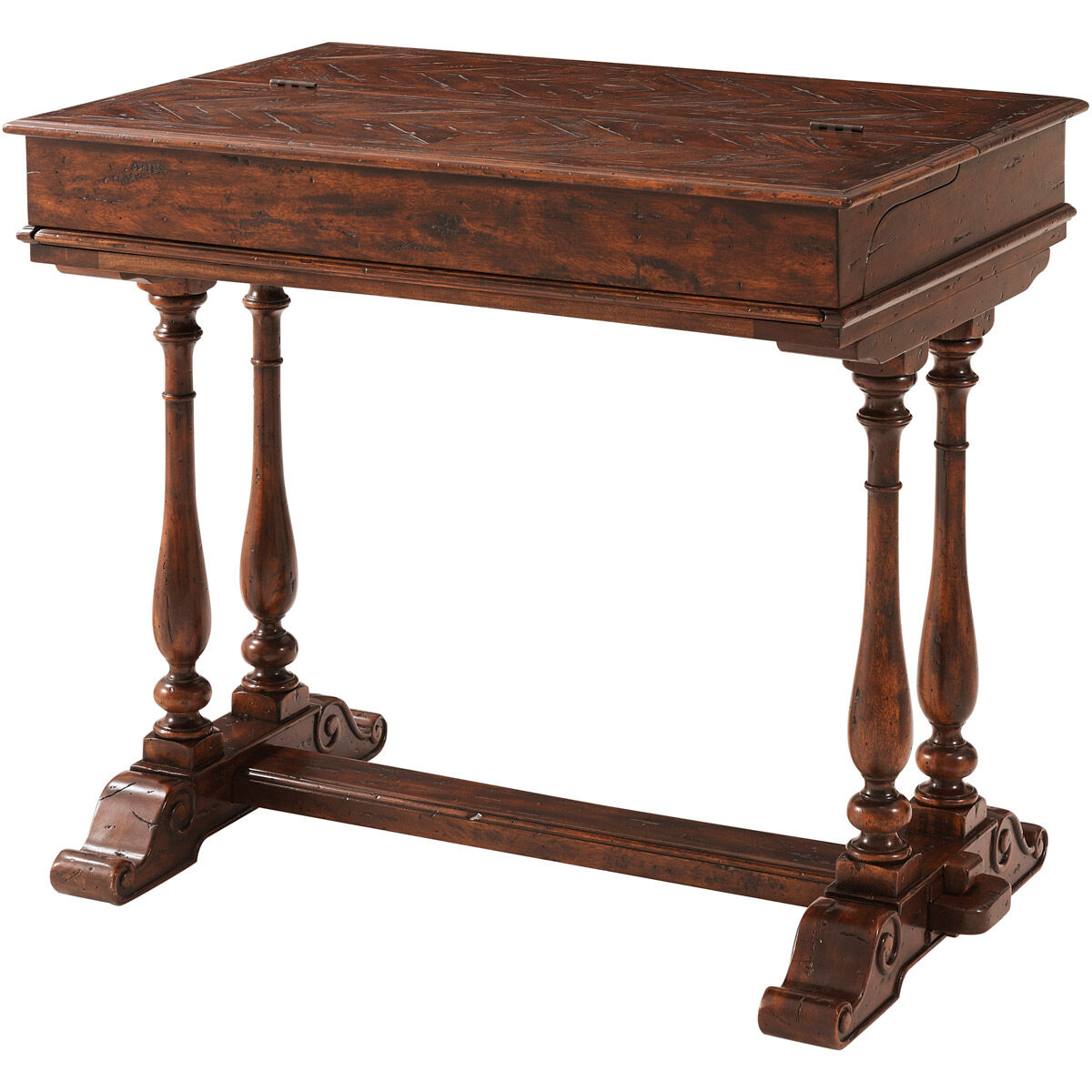 Castle Bromwich 34 X 27 inch Campaign Desk