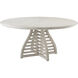 Breeze 64 X 64 inch Slatted Dining Table