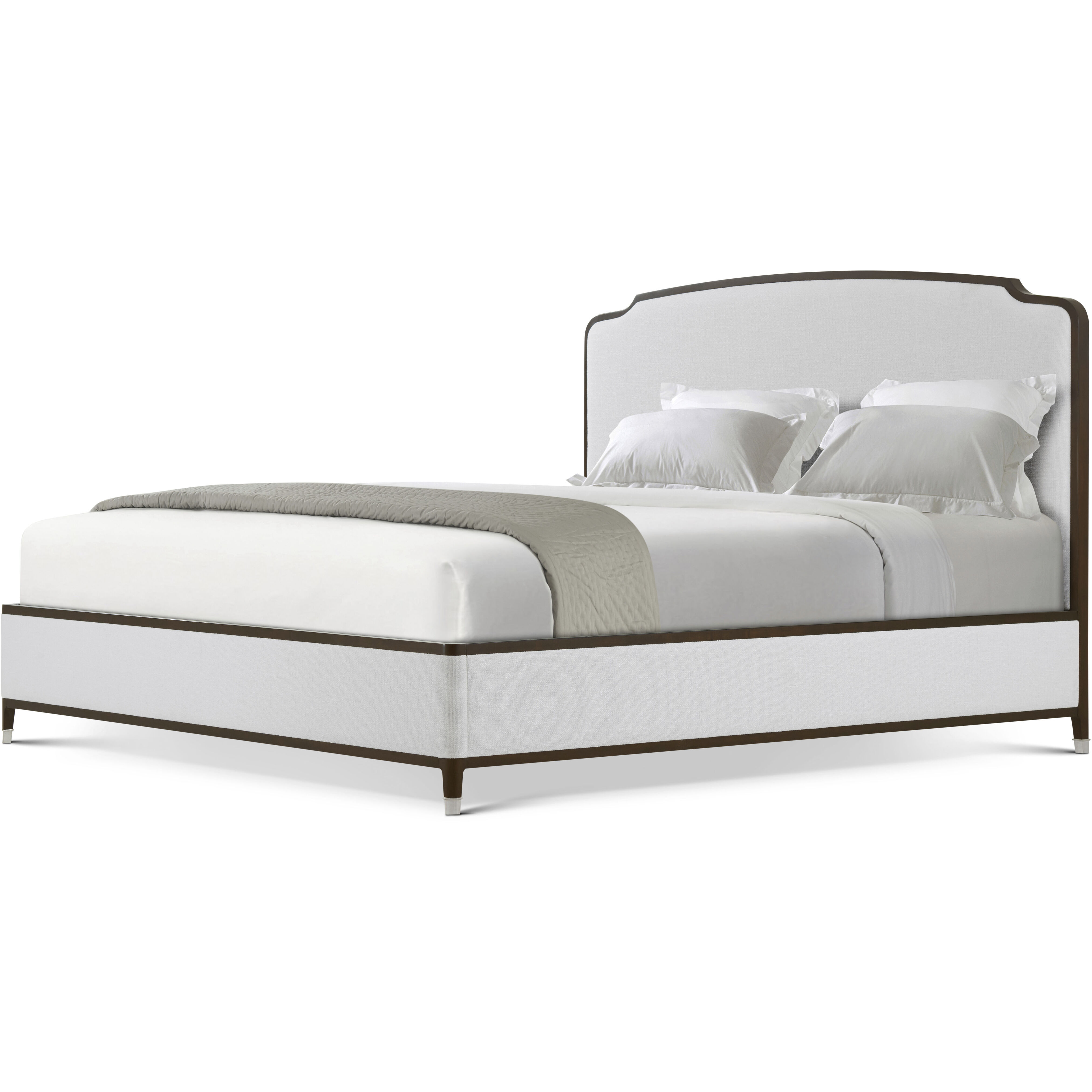Spencer London Fulham US King Bed, Wooden, Upholstered