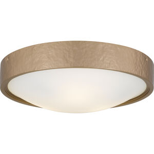 Grendelle LED 16 inch Bronze Gold Flush Mount Ceiling Light, Medium