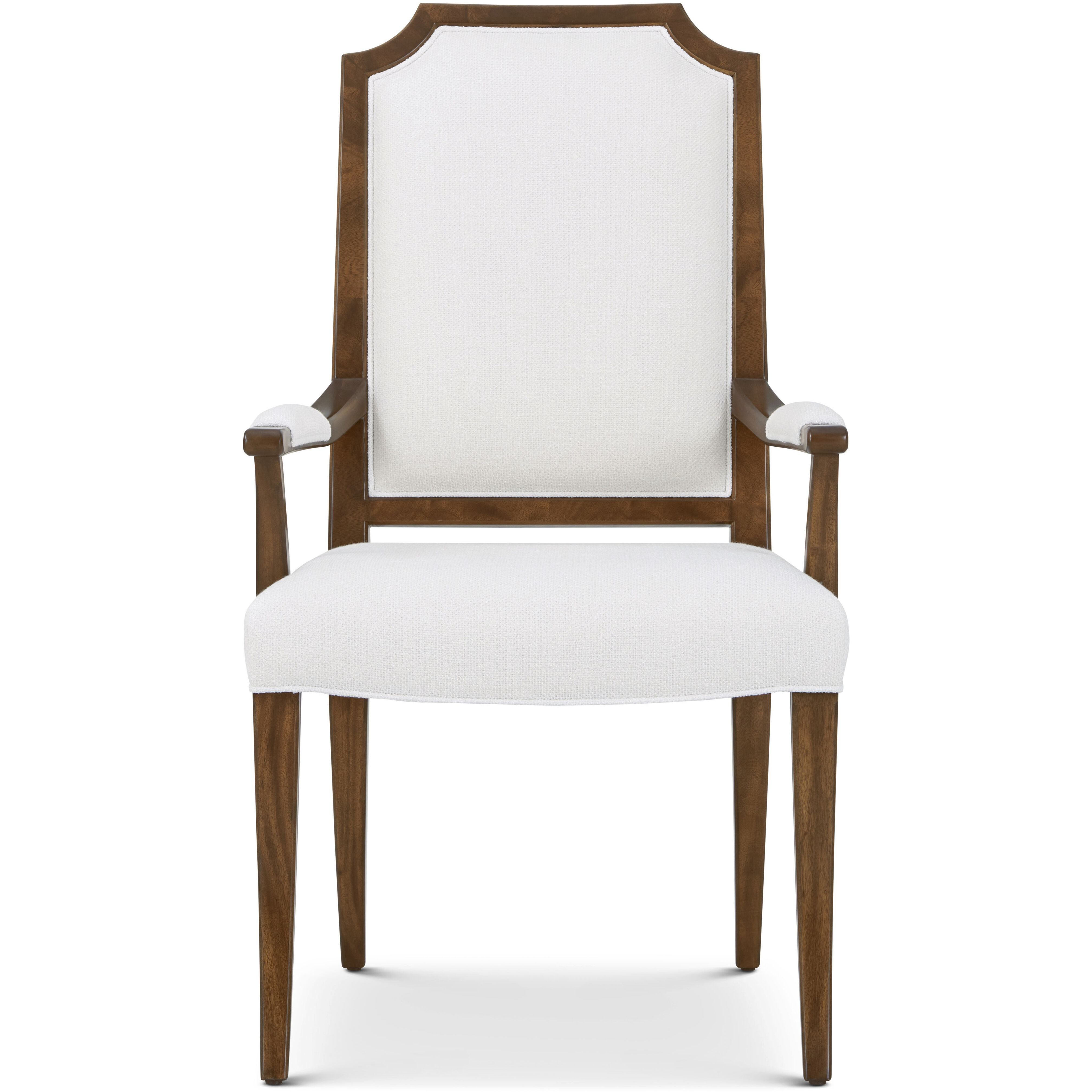 Sloane Edwardian Brown Dining Chair, Wooden, Upholstered