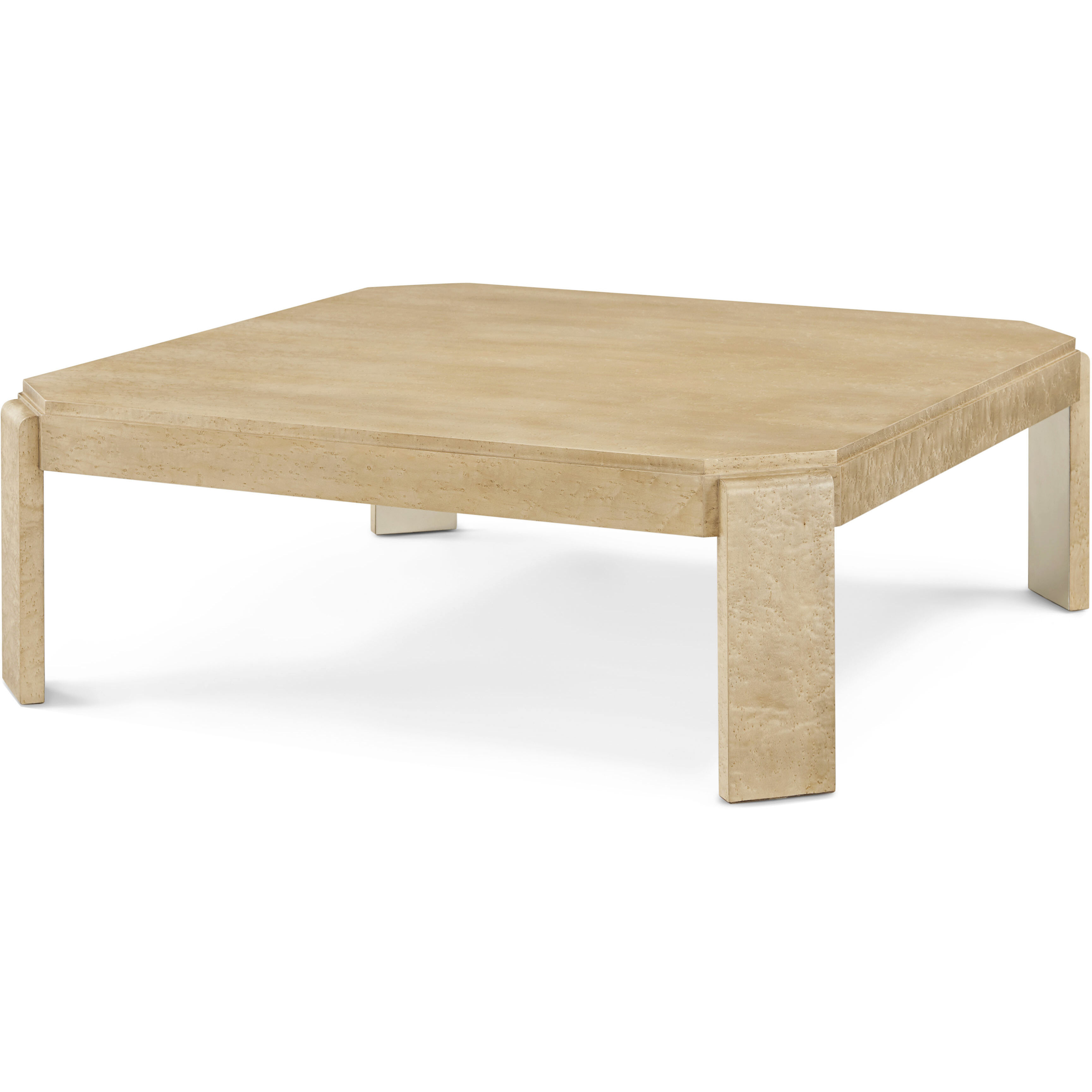 Origins 48 X 48 inch Sesame Cocktail Table, Wooden