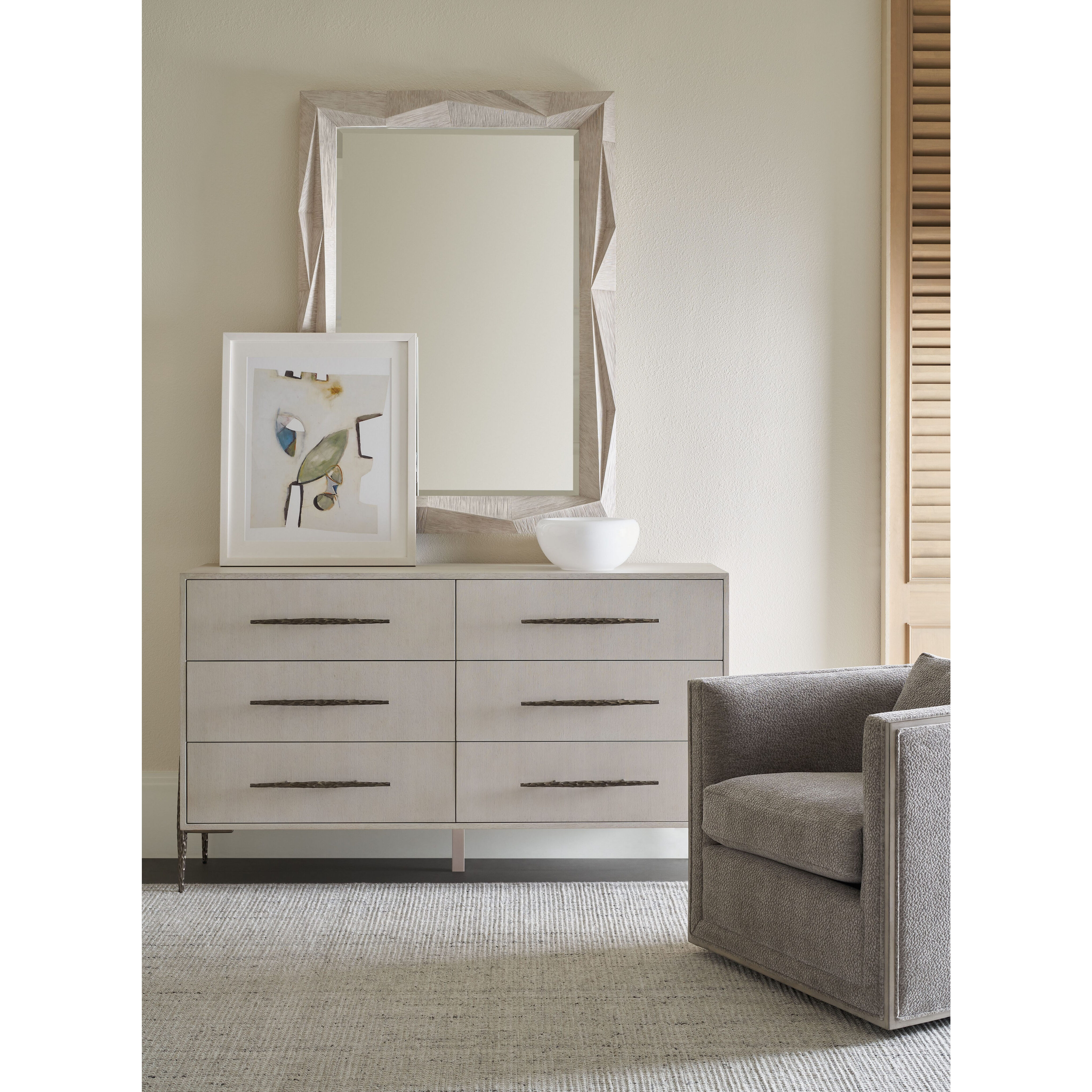 Essence Opal Dresser, Wooden, 6-Drawer