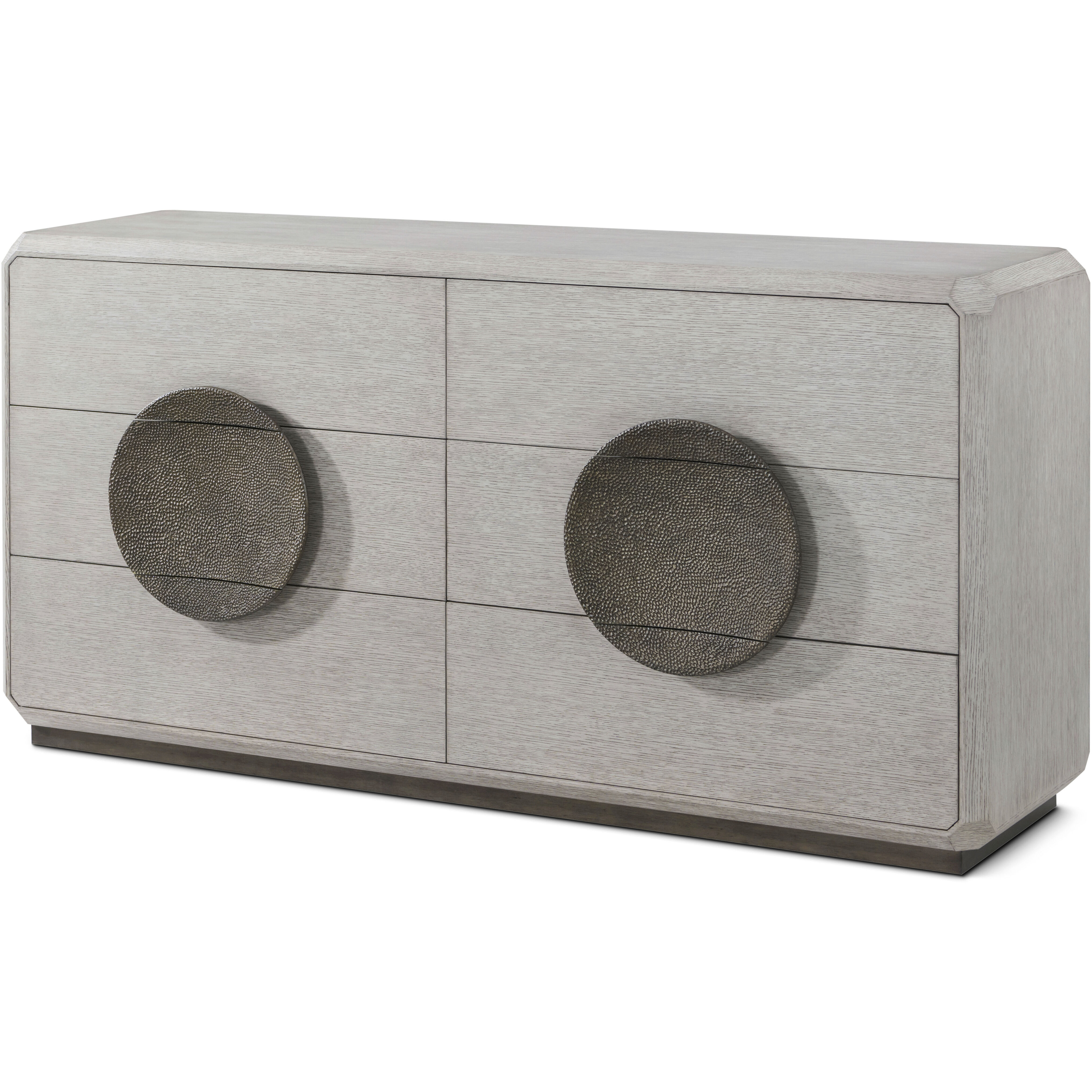 Spencer St. James Argento Dresser, Wooden, 6-Drawer