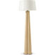 Origins 67 inch Sesame Floor Lamp Portable Light, Wooden, TA Illuminations