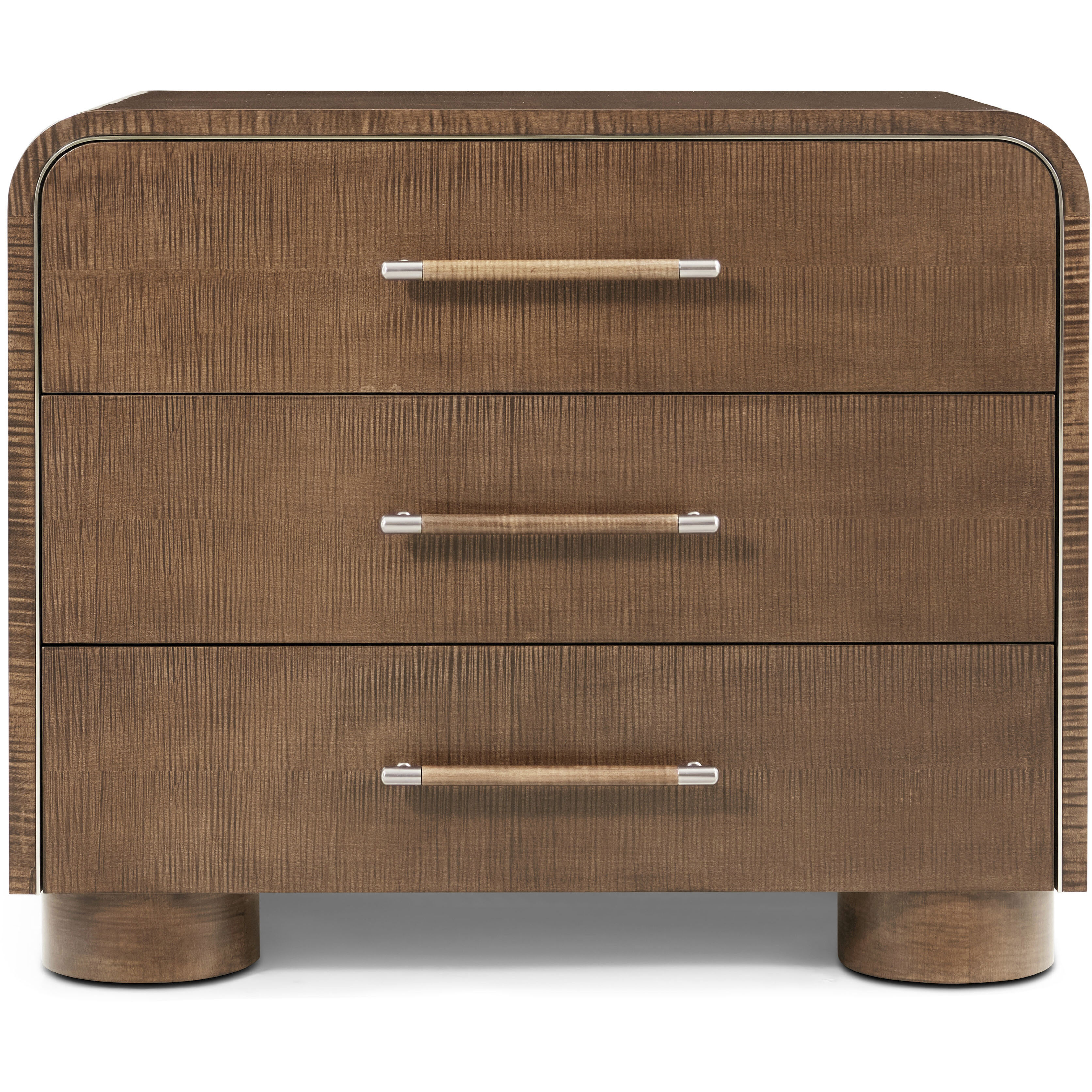 Origins 34 X 28 inch Landmark Nightstand, Wooden, 3-Drawer