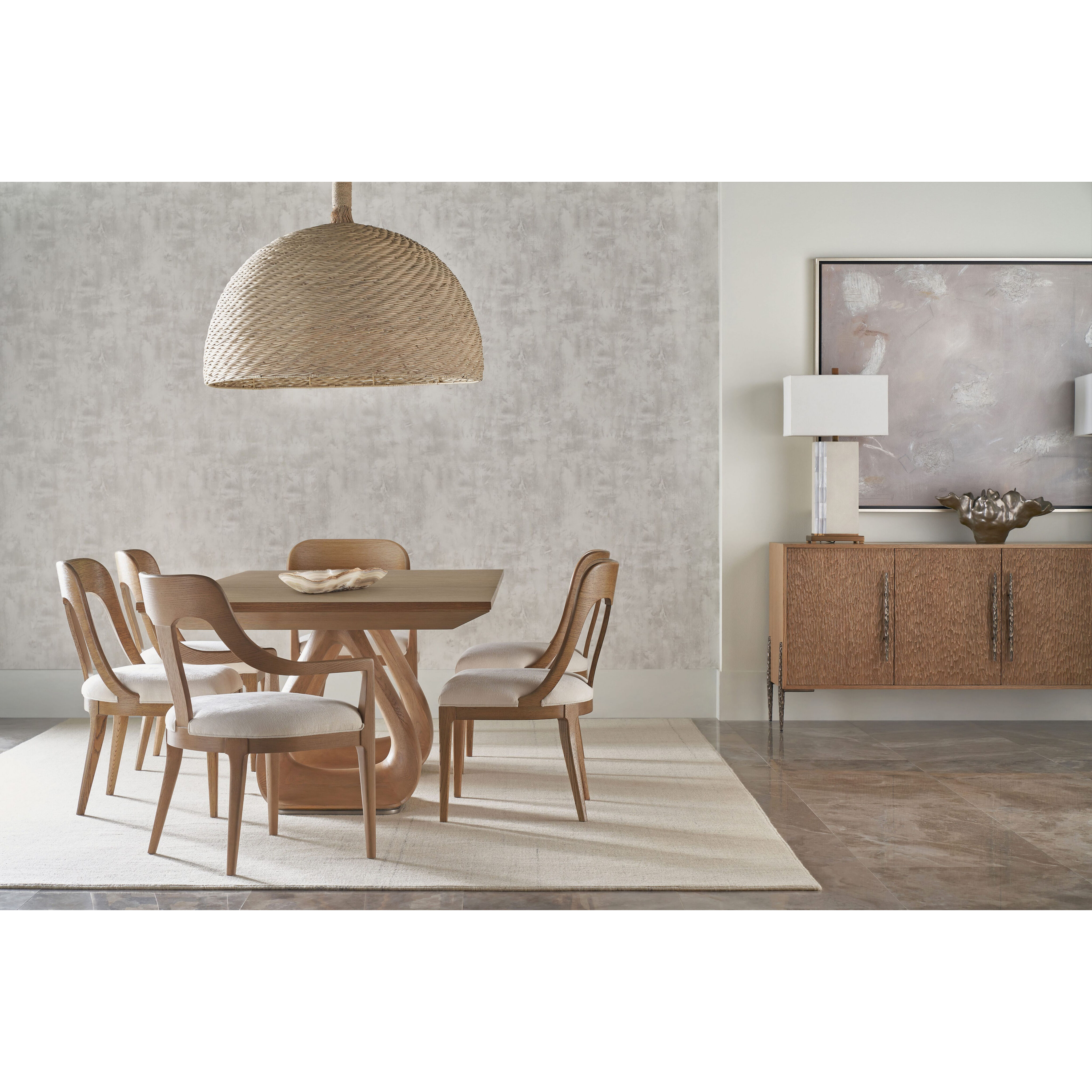 Essence Opal Dining Side Chair, Wooden, Upholstered