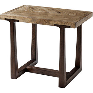 Echoes 30 X 25 inch Echo Oak Side Table