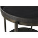 Repose 24.25 X 24.25 inch Charcoal Oak Side Table