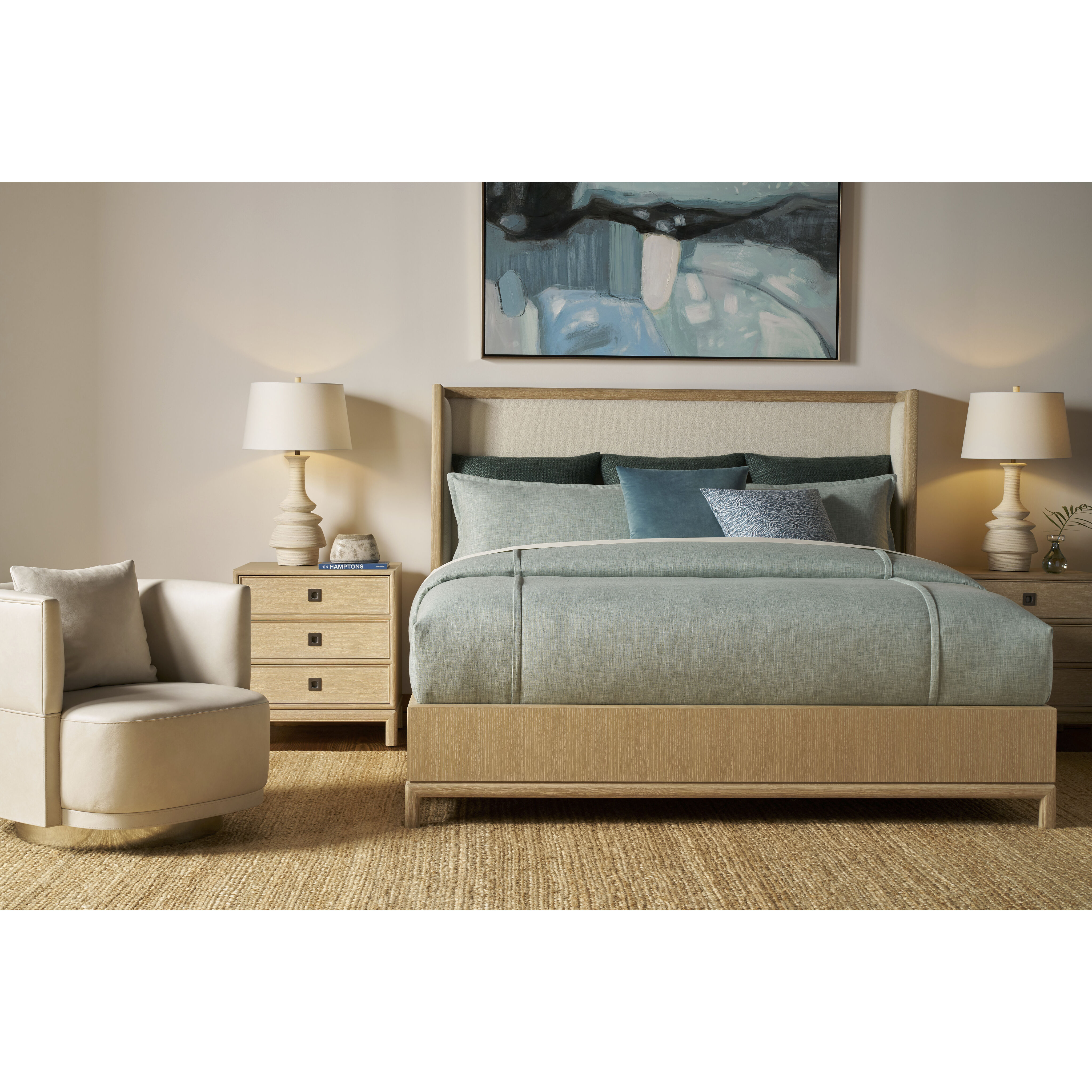 Montauk 28 X 26 inch Lighthouse Nightstand, Wooden