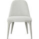 Spencer St. James Argento Dining Side Chair, Wooden, Upholstered