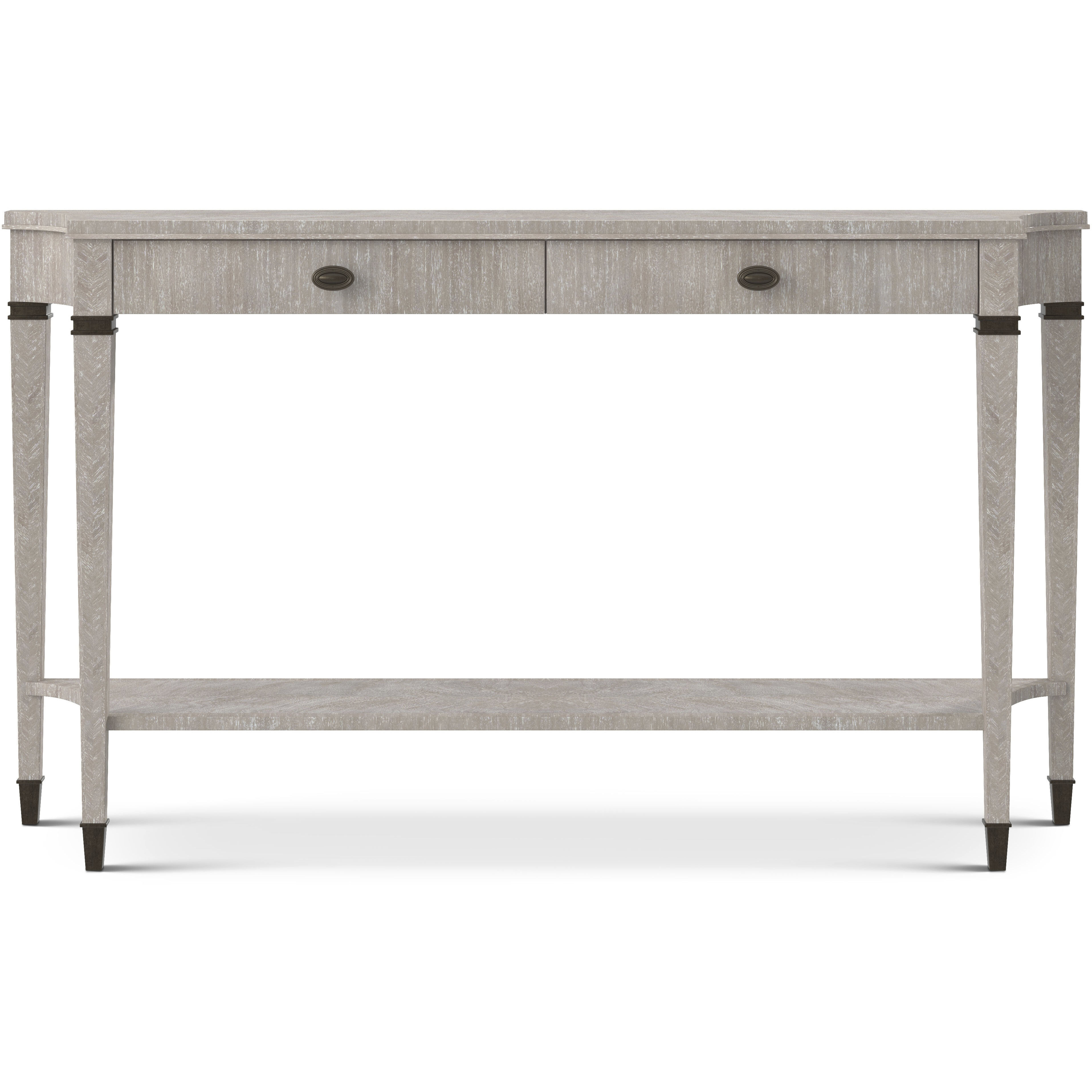 Hawthorne 60 X 14 inch Geo Coast Console Table, Wooden, Marlborough by Alexa Hampton