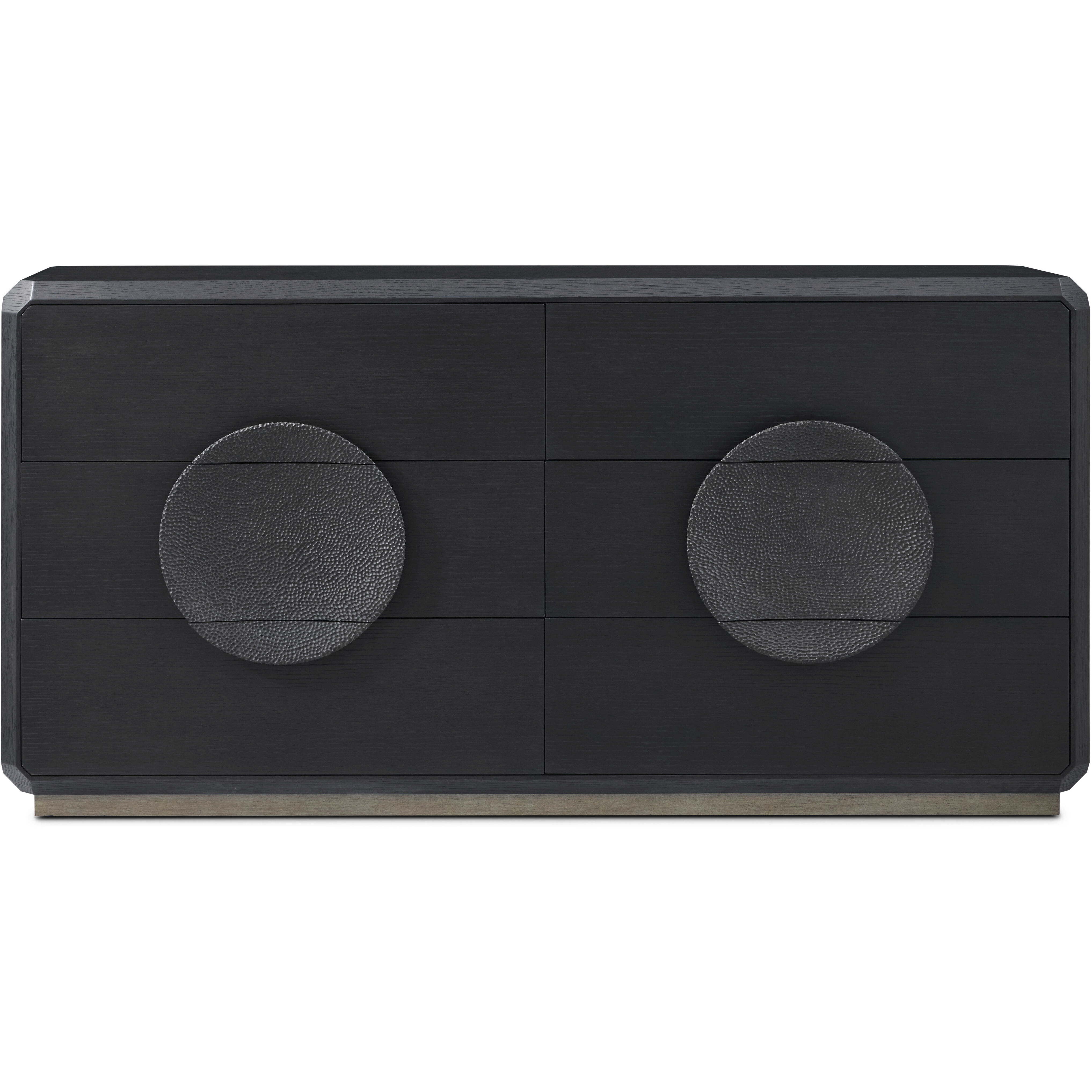 Spencer St. James Onyx Dresser, Wooden, 6-Drawer