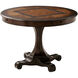 Marst Hill 42 X 42 inch Mahogany with Acacia and Oak Game Table