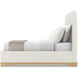 Origins Sesame US King Bed, Wooden, Upholstered