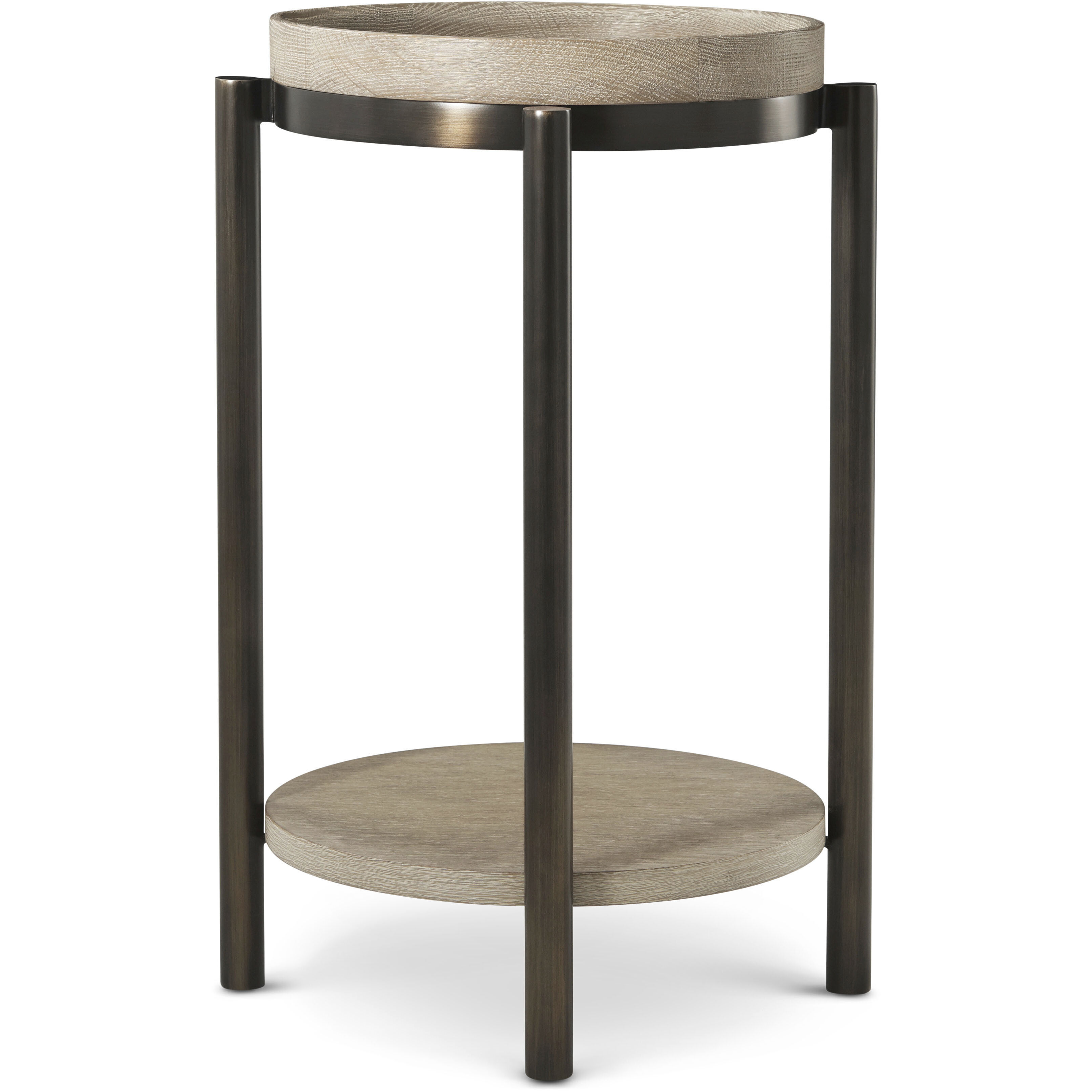 Repose 22 X 14.25 inch Grey Oak Side Table