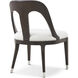 Spencer London Fulham Dining Side Chair, Wooden, Upholstered