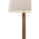 Origins 32 inch Landmark Table Lamp Portable Light, Wooden, TA Illuminations