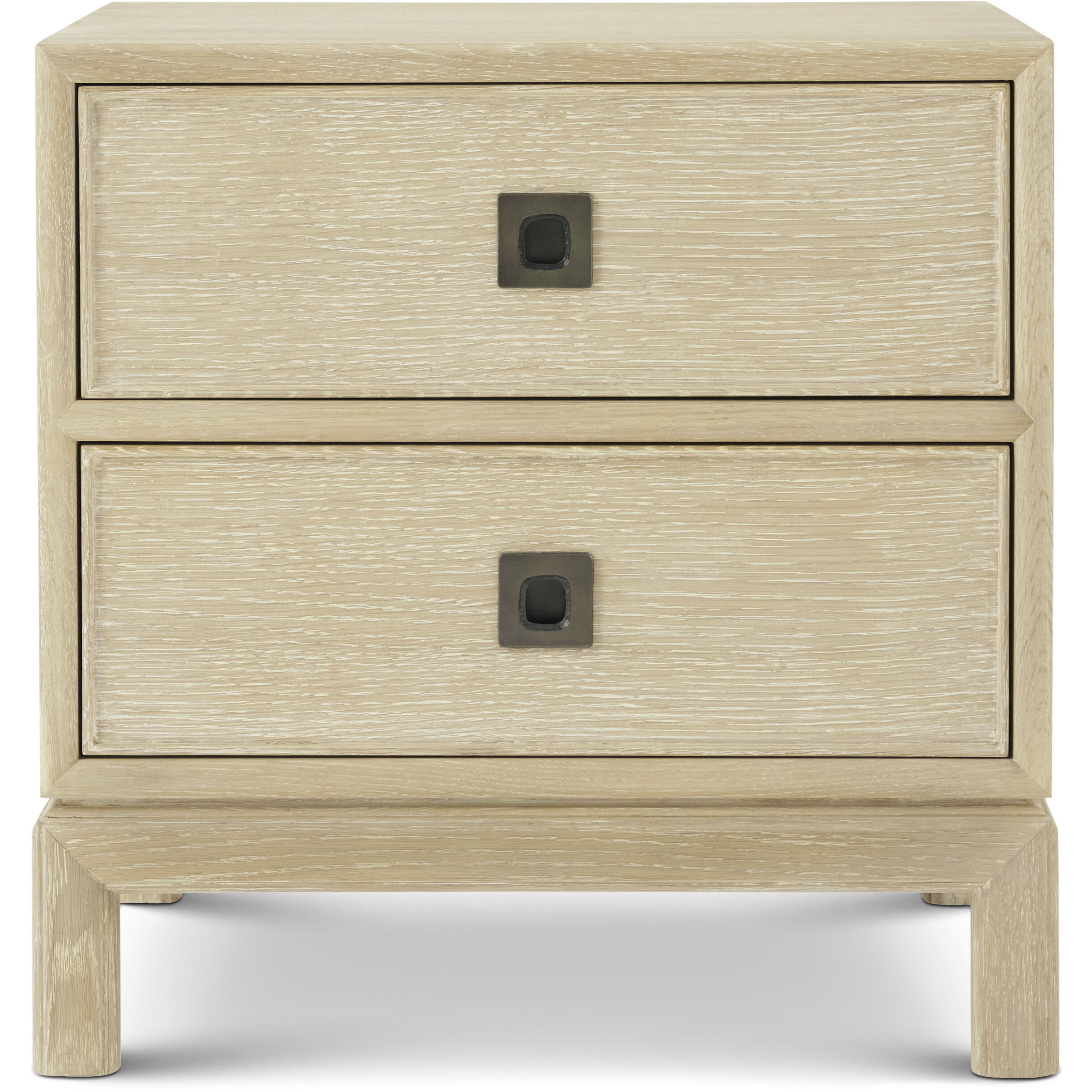 Montauk 22 X 22 inch Lighthouse Nightstand, Wooden, 2-Drawer