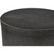 Maxwell 24 X 22 inch Obsidian Side Table, Wooden