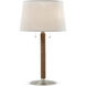 Origins 32 inch Landmark Table Lamp Portable Light, Wooden, TA Illuminations