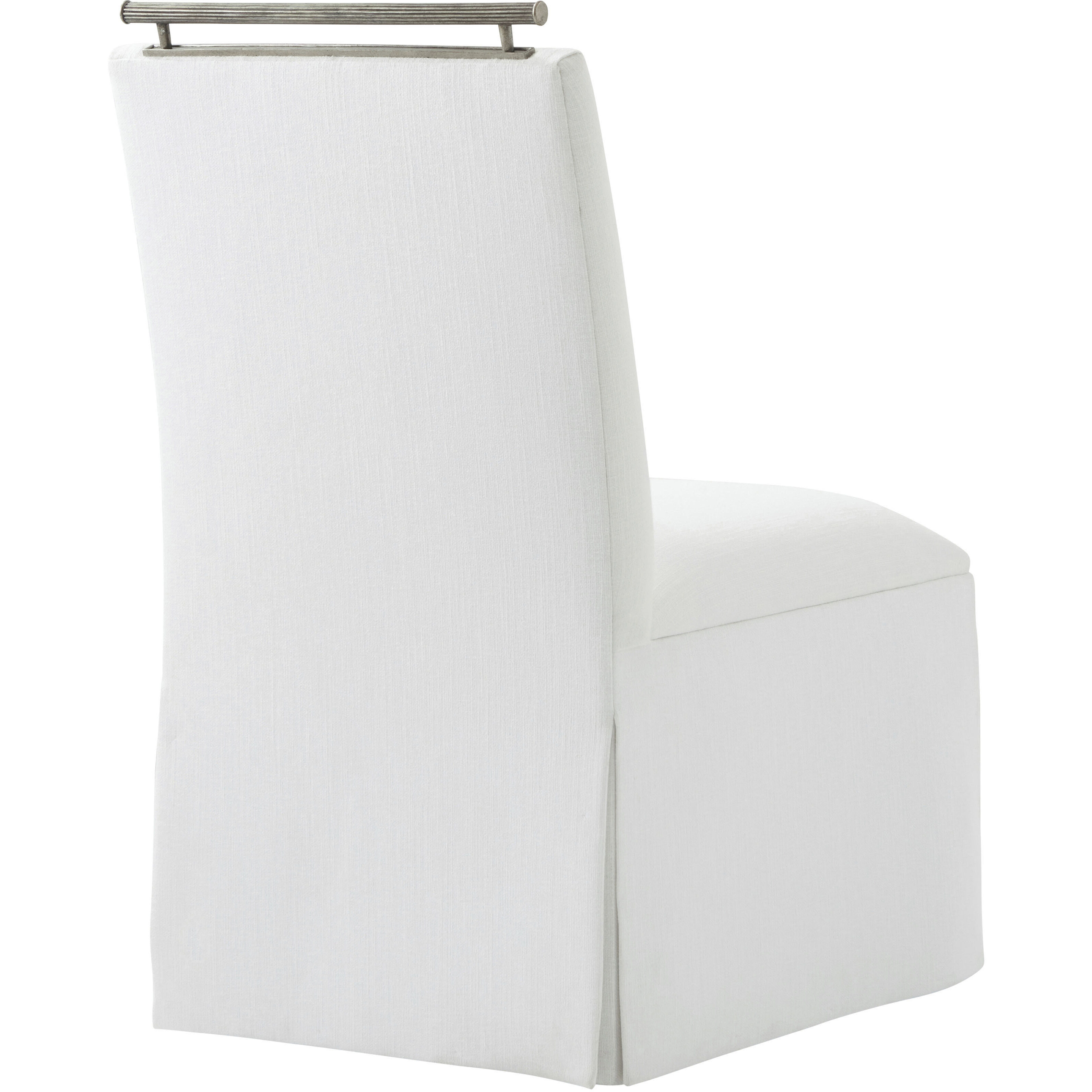 Balboa Coastal Grey Dining Side Chair, Wooden, Upholstered