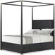Kesden Silent Black Poster US Queen Bed, Wooden