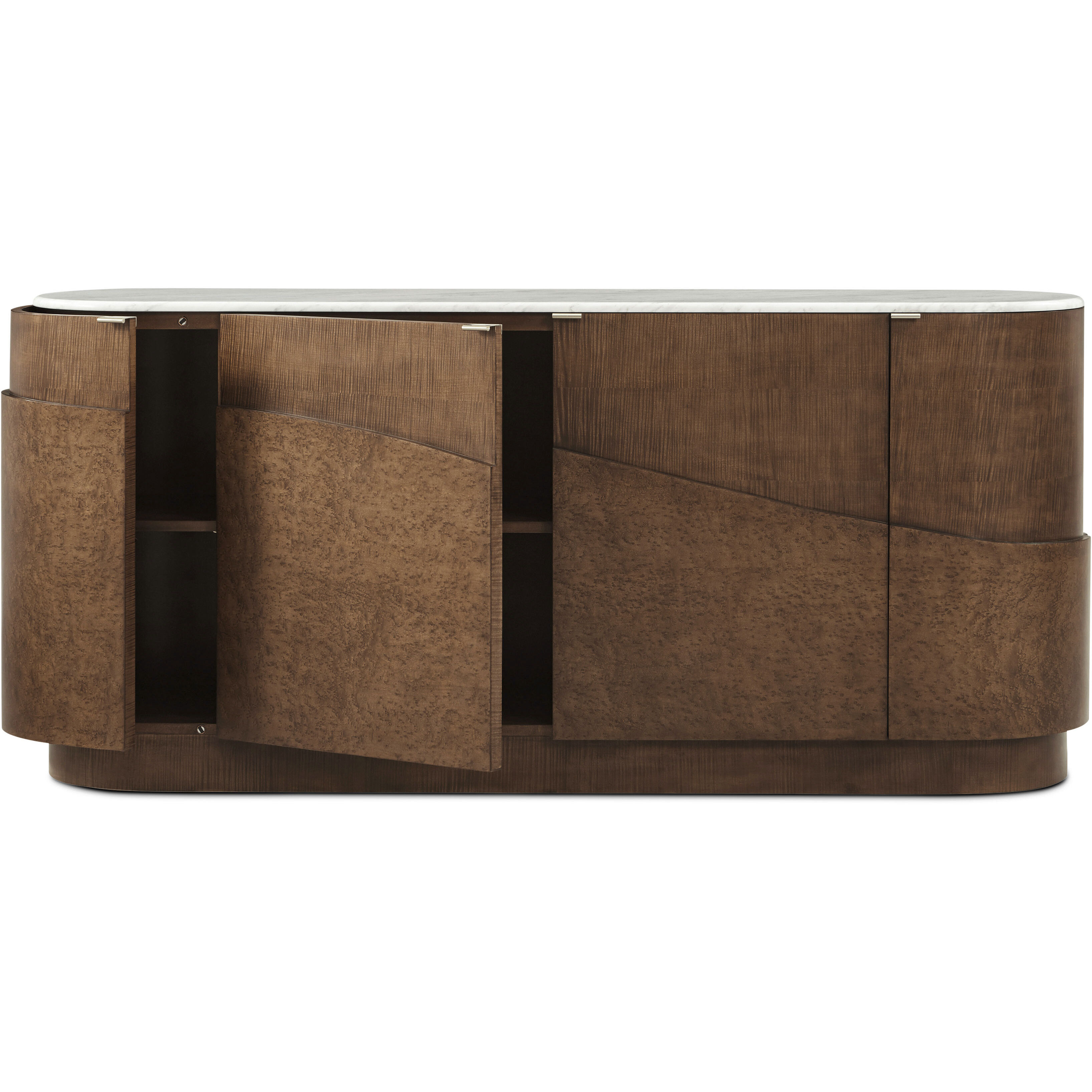 Origins 74.5 X 19 inch Landmark Buffet, Wooden with Marble Top