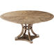Echoes 64 X 64 inch Echo Oak Dining Table, Jupe