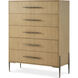 Essence Blonde Dresser, Wooden, 6-Drawer