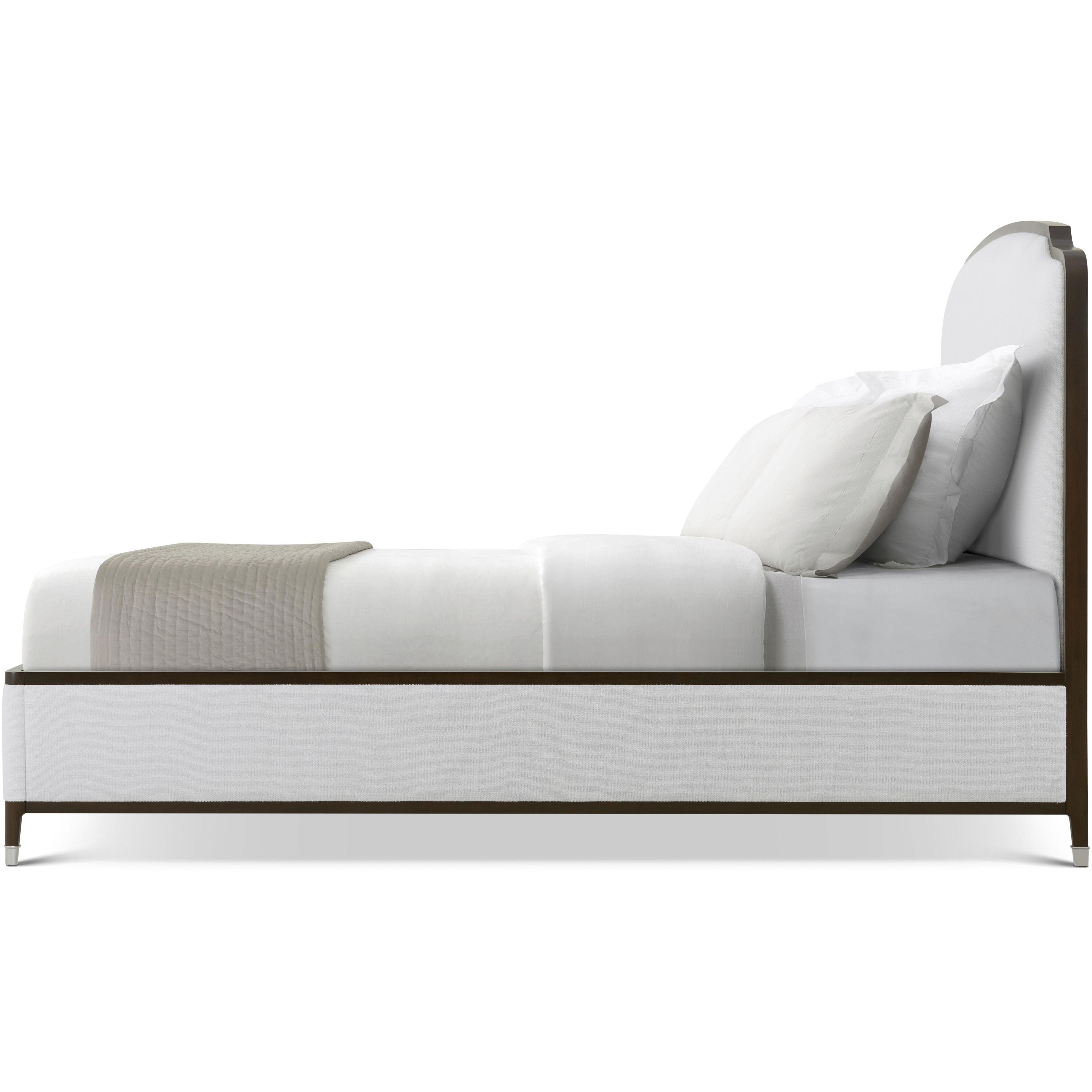 Spencer London Fulham US King Bed, Wooden, Upholstered