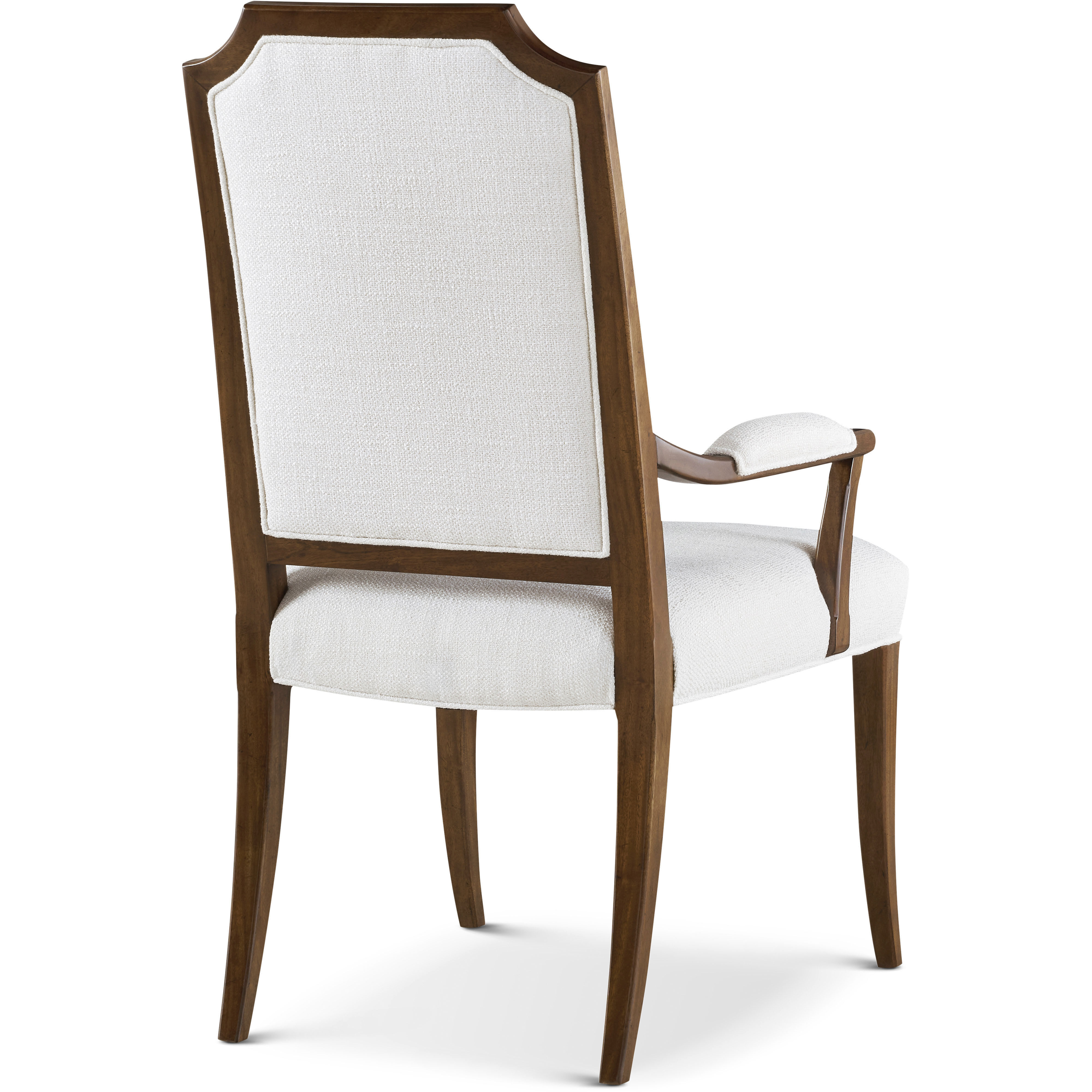 Sloane Edwardian Brown Dining Chair, Wooden, Upholstered
