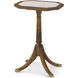 Sloane 23 X 16 inch Edwardian Brown Accent Table, Wooden