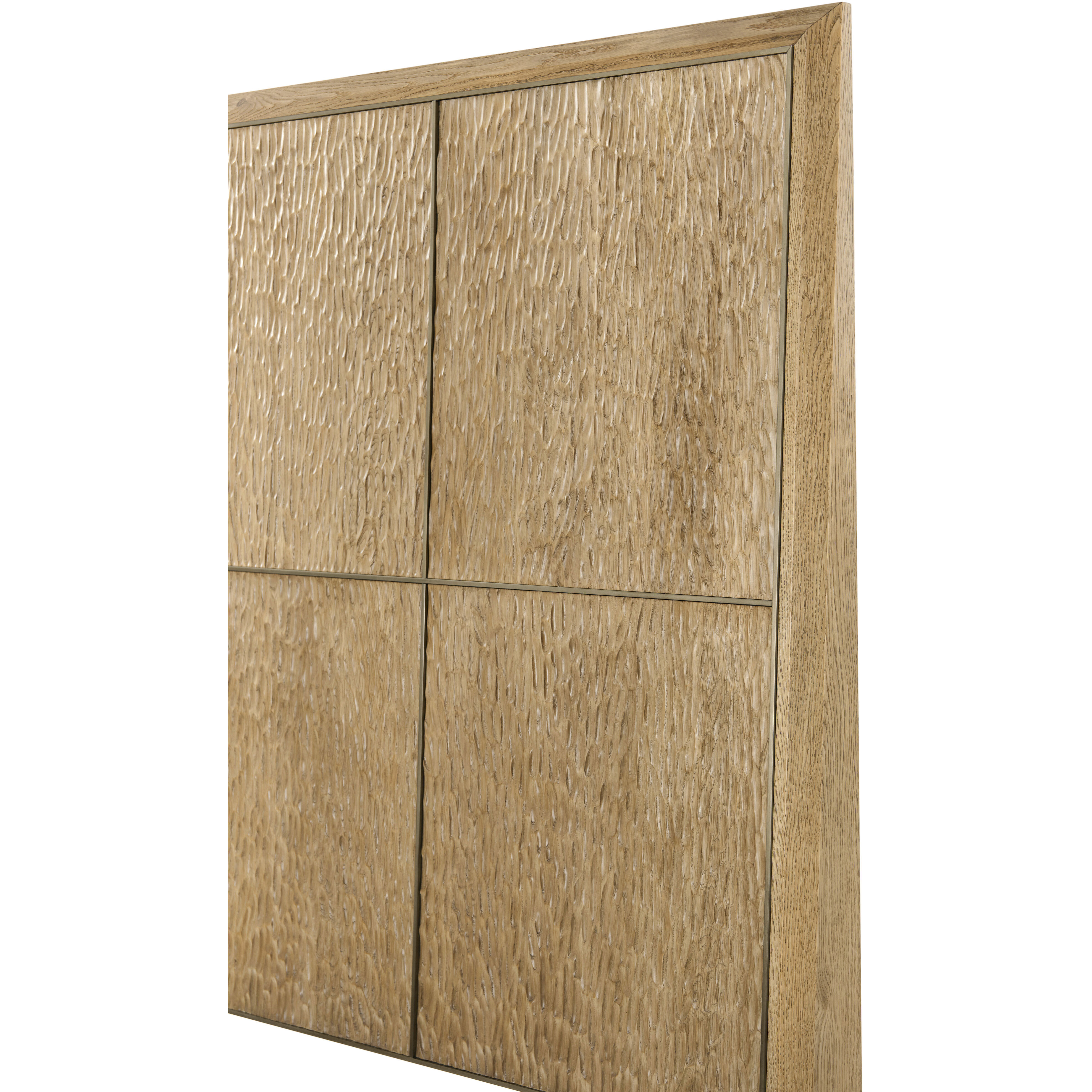 Essence Blonde US King Bed, Wooden