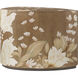 Bouquet 25 X 18 inch Toasted Cashew Side Table, Wooden