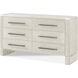 Luna Cascade Dresser, Wooden, 6-Drawer