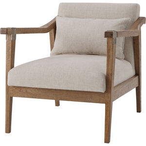 The Echoes Collection Bryson Light Echo Oak Upholstered Chair