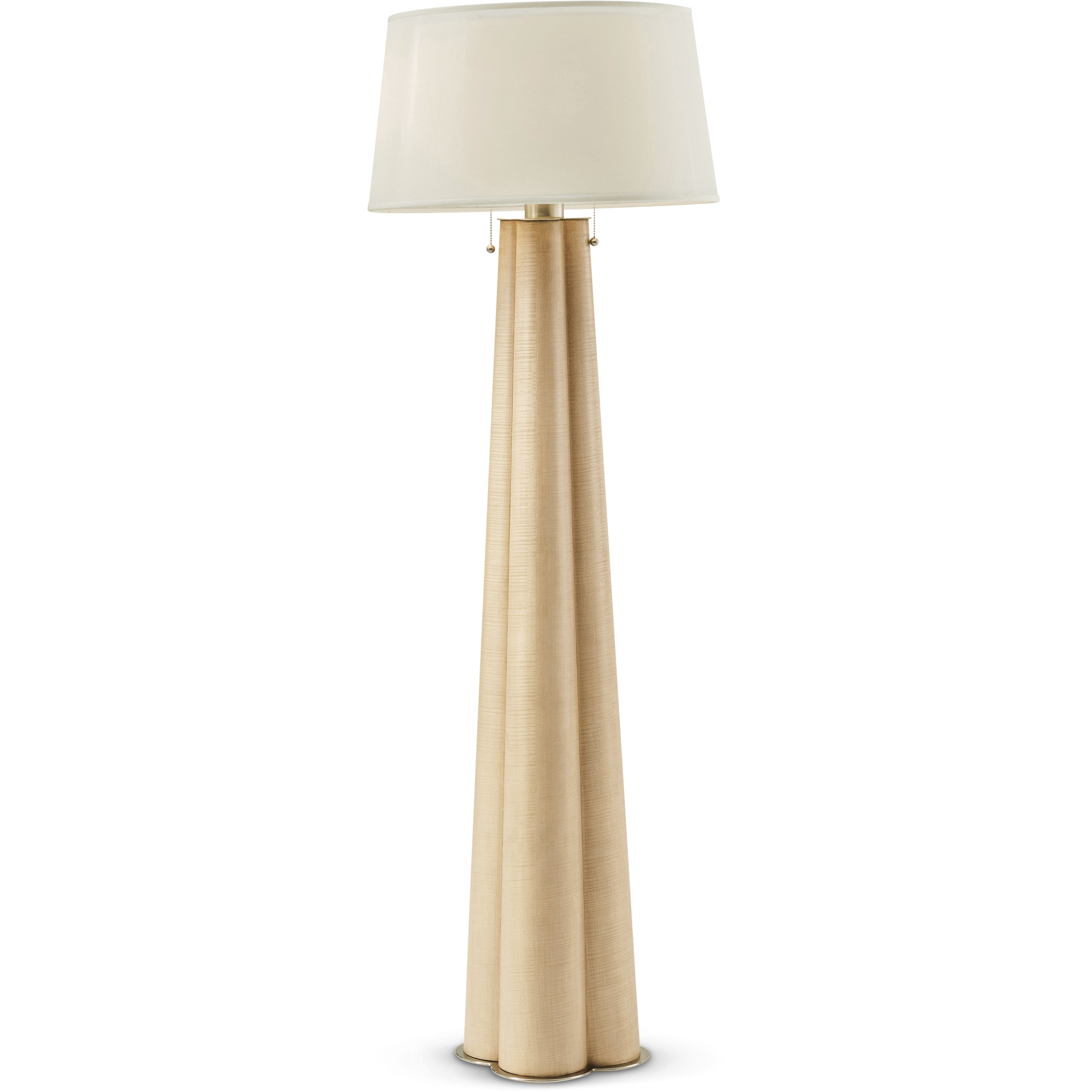 Origins 67 inch Sesame Floor Lamp Portable Light, Wooden, TA Illuminations