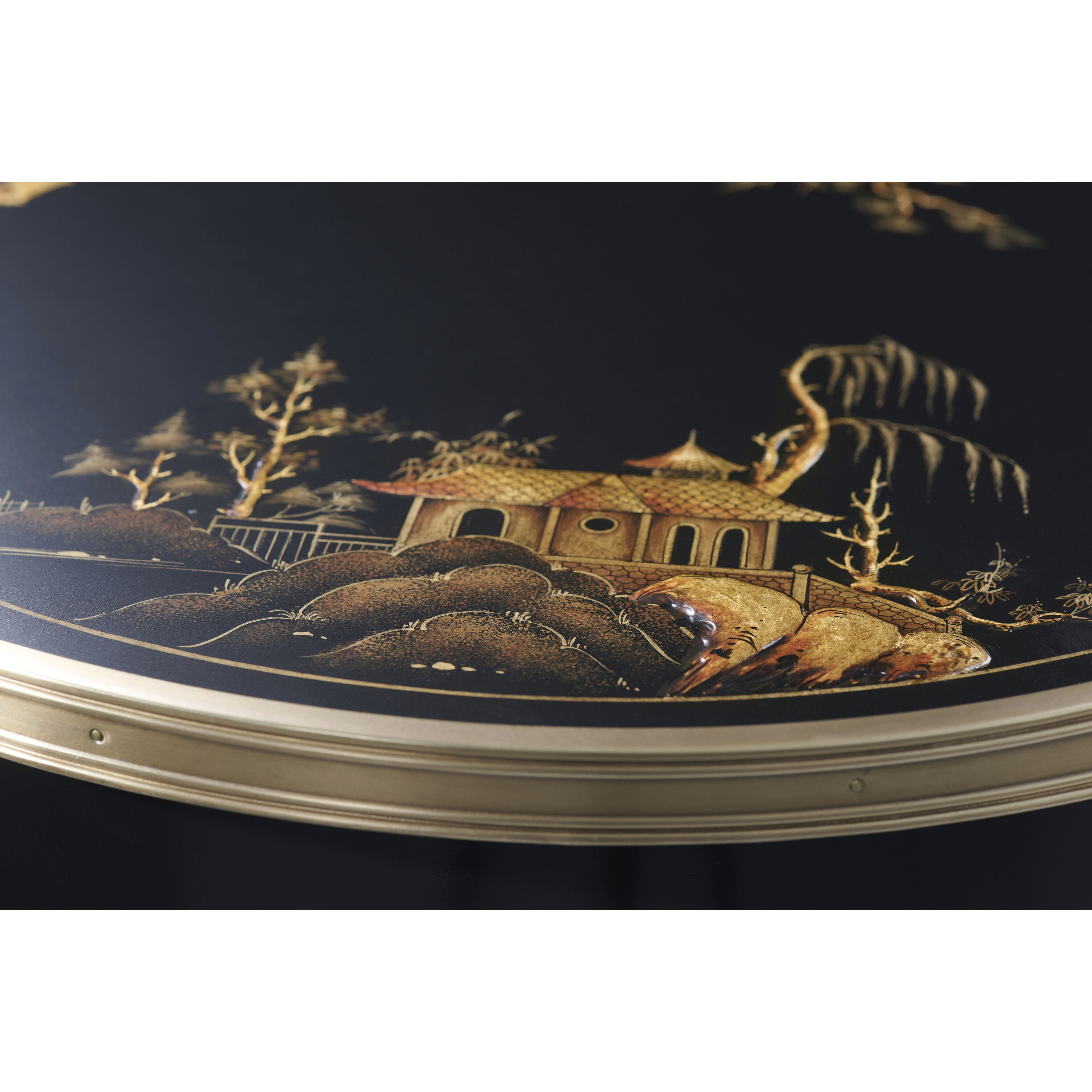 Brushwork 29 X 22.75 inch Lamp Table, Wooden