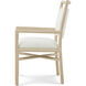 Montauk Lighthouse Dining Chair, Wooden, Upholstered