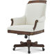 Georgiana Desk Chair, Wooden, Upholstered, Althorp Living History