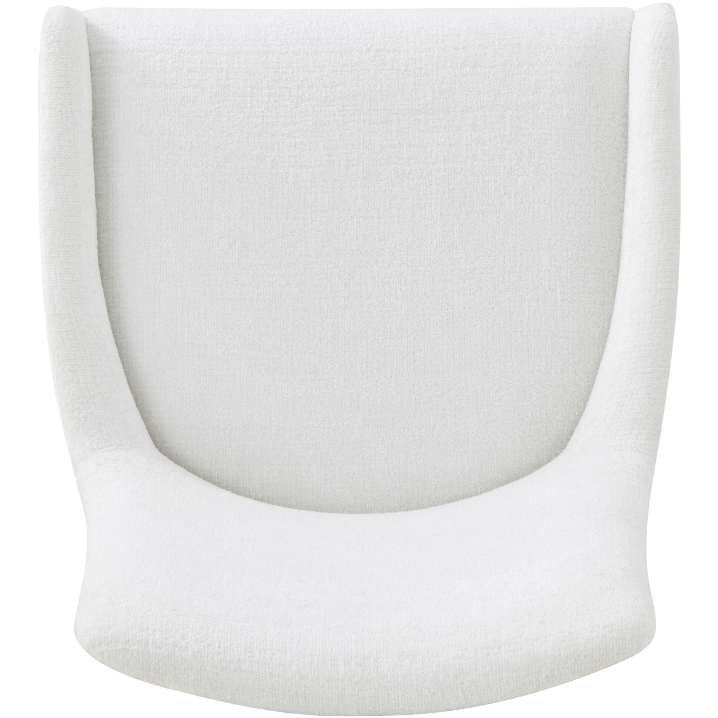 Judith Leiber Couture Mink Dining Side Chair, Wooden, Upholstered