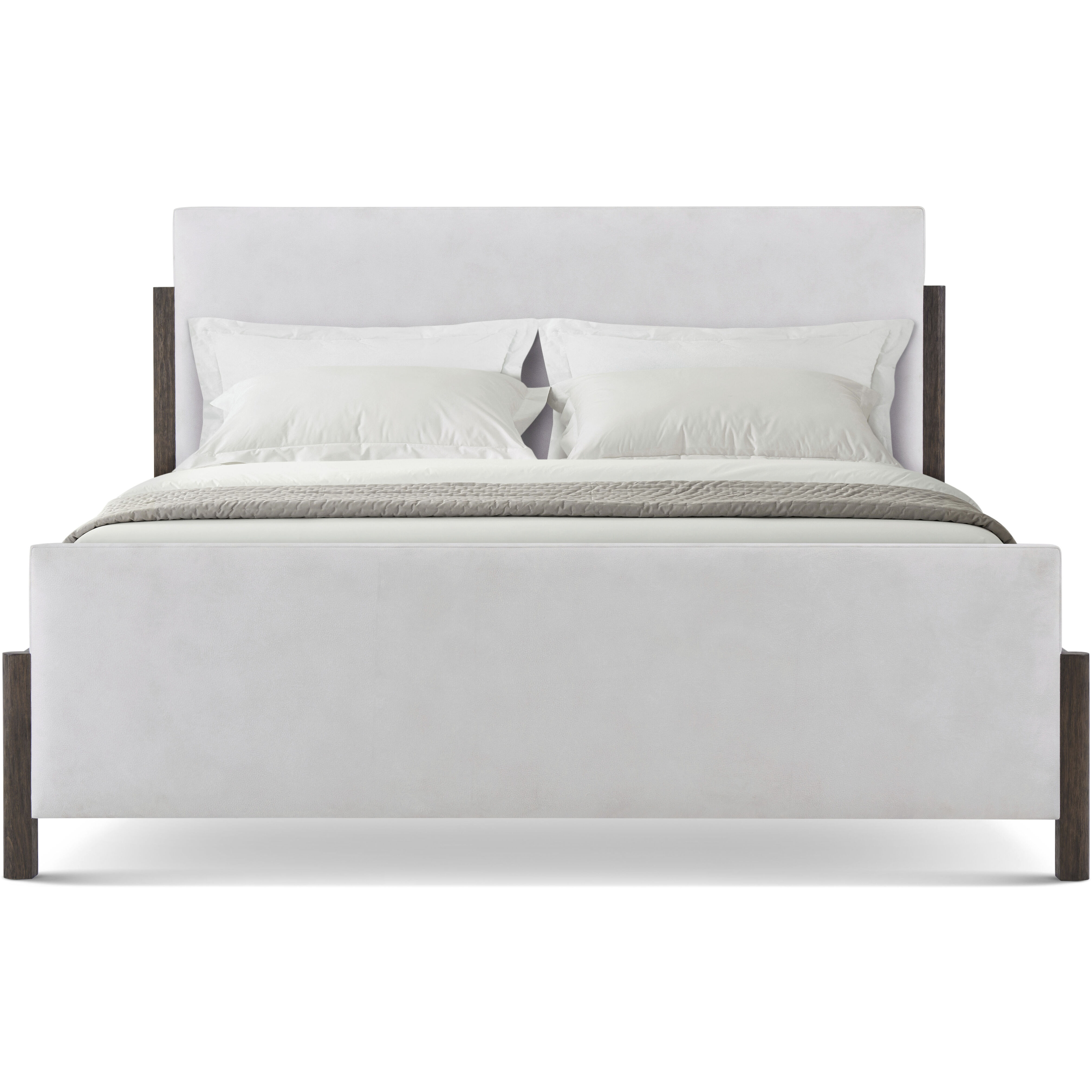 Urbane Campfire US King Bed, Wooden, Upholstered