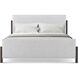 Urbane Campfire US King Bed, Wooden, Upholstered