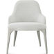 Spencer St. James Argento Dining Chair, Wooden, Upholstered