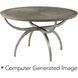 The Echoes Collection Lagan II 54 X 54 inch Grey Echo Oak Dining Table