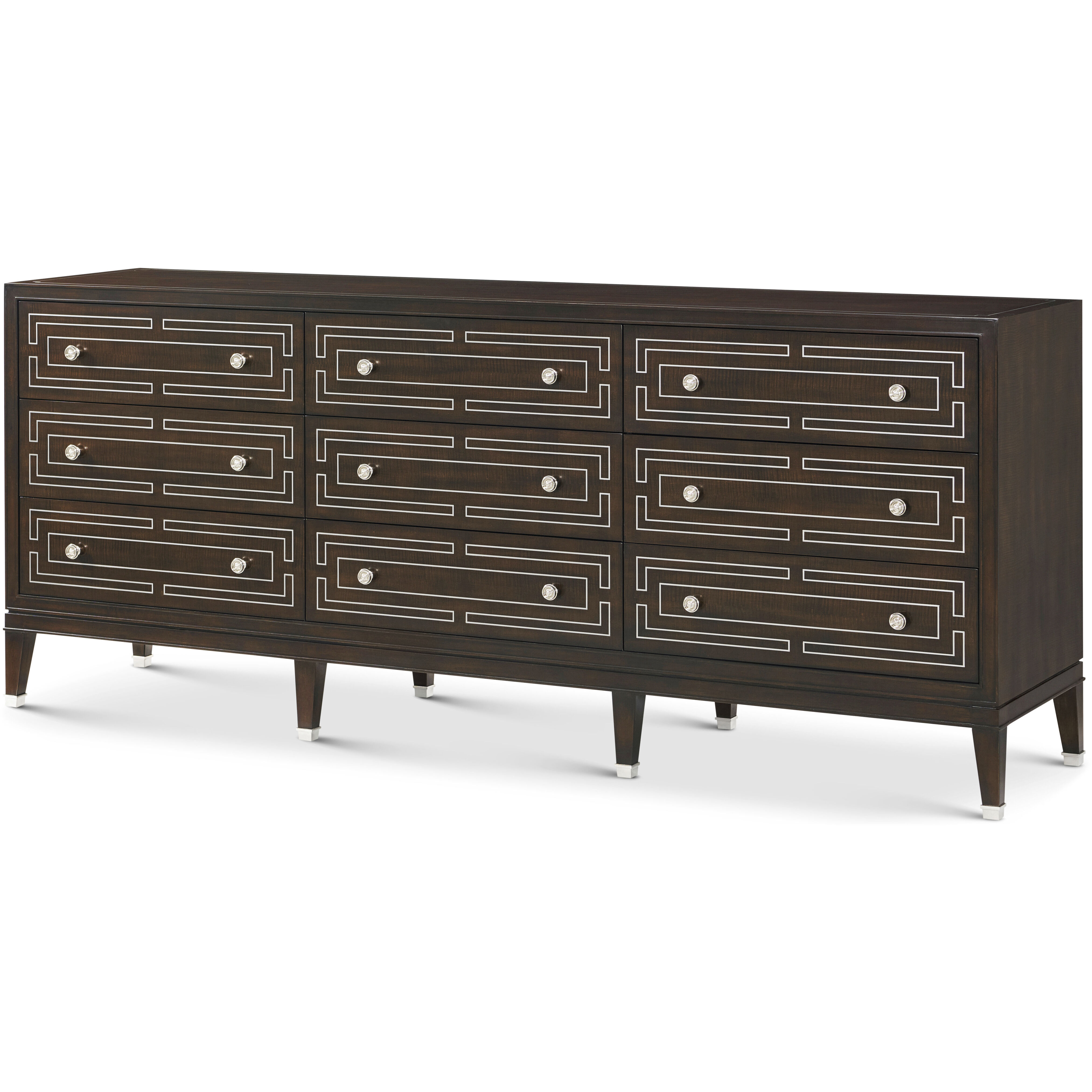 Spencer London Fulham Dresser, Wooden, 9-Drawer