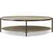 Repose 57 X 57 inch Grey Oak Coffee Table